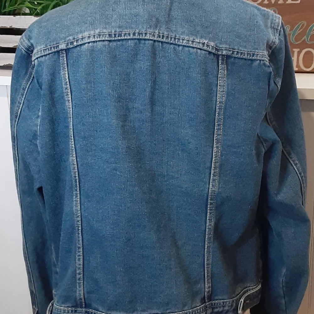 Boom Boom Denim‎ Jean Jacket Distressed